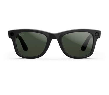 Meta Ray-Ban (Gen 2) Wayfarer, Mat Zwart, Transitions Grafiet Groen