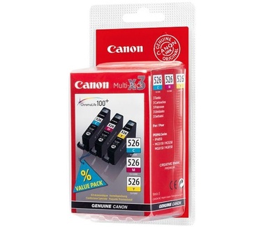 Canon CLI-526 C/M/Y Pack