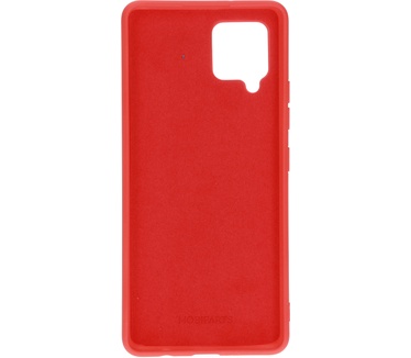 Mobiparts Silicone Cover Samsung Galaxy A42 (2020) Scarlet Red