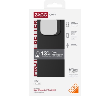 Gear4 Rio (iPhone 14 Pro) Zwart