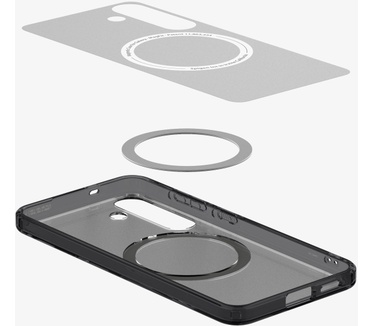 Spigen Galaxy S25 Case Ultra Hybrid (MagFit) Zwart