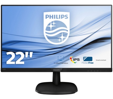 Philips 223V7QDSB Zwart