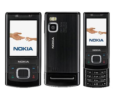 Nokia 6500 slide Zwart