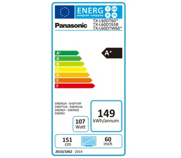 Panasonic Viera TX-L60DT60 Zilver