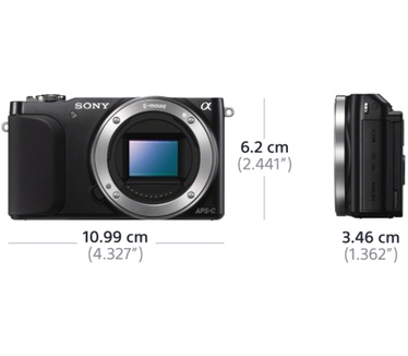 Sony NEX-3NY + 16-50mm f/3.5-5.6 OSS + 55-210mm f/4.5-6.3 OSS Zwart