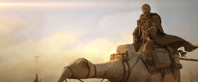 Obi-Wan Kenobi serie concept art