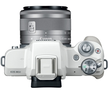 Canon M50 + EF-M 15-45mm f/3.5-6.3 IS STM + EF-M 55-200mm f/4.5-6.3 IS STM