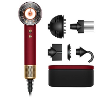 Dyson Supersonic Nural Curly+Coily - Föhn - Red Velvet/Goud