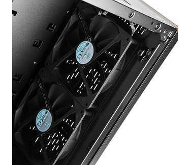 Silverstone Primera PM02 - Tower - ATX - ohne Netzteil (ATX / PS/2) - Schwarz - USB/Audio