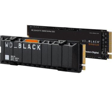 WD Black NVMe SSD SN850 500GB (met heatsink)