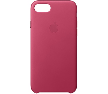 Apple Leren hoesje voor iPhone 8/7 Fuchsiaroze