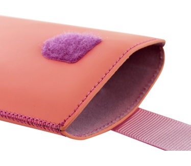 Mobiparts Premium Pouch Size 5XL Peach Pink