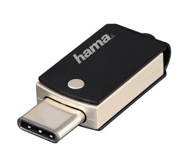 Hama FlashPen C-Turn 64GB Zwart