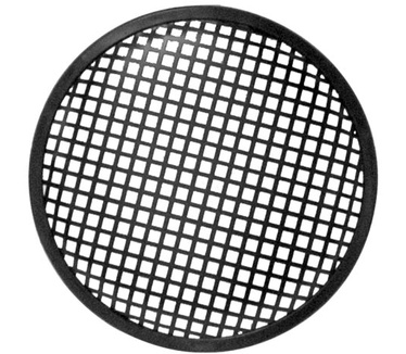 HQ Power 8" black metal speaker grille