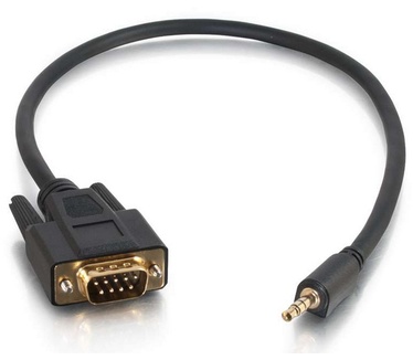 CablesToGo 0.5m DB9 - 3.5mm m/m