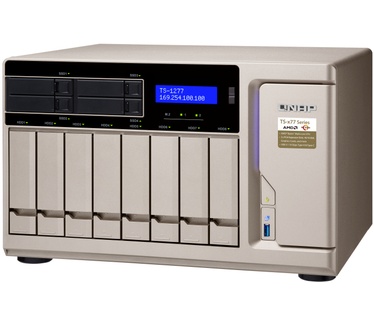 QNAP TS-1277 (Ryzen 7-1700, 16GB ram)