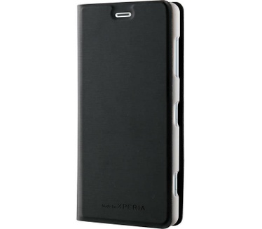 Roxfit Precision Slim Book Case Xperia XZ2 Compact - Zwart/Grijs Zwart