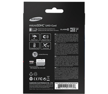 Samsung Pro+ microSDHC + SD-adapter 32GB