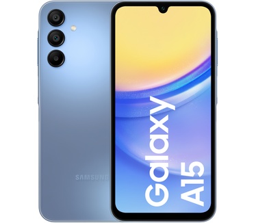 Samsung Galaxy A15 4G, 4GB ram, 128GB opslag Blauw