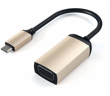 Satechi USB-C naar VGA Adapter - Goud