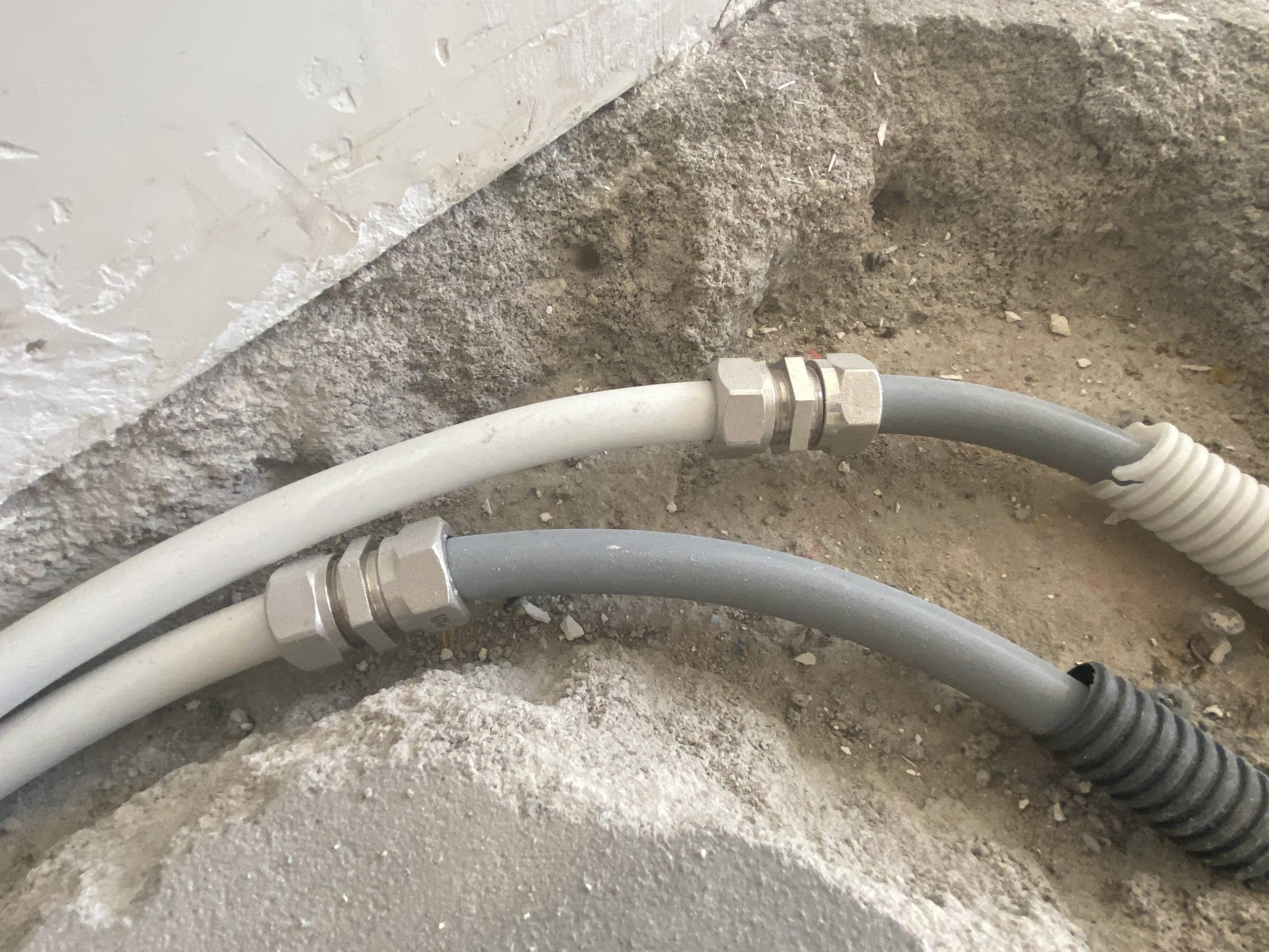 welke koppeling voor verplaatsen verwarming in dekvloer wonen verbouwen got