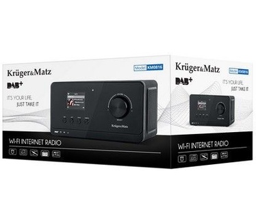 Krüger&Matz KM0816 DAB+, internet en FM radio met Bluetooth connectiviteit