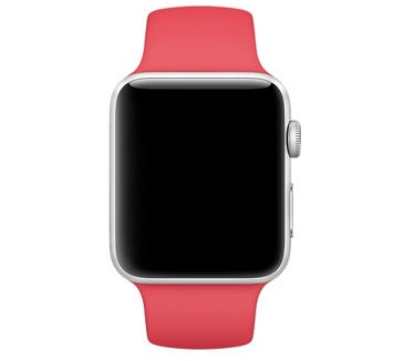 Apple 42mm Red Raspberry Sport Band ? S/M & M/L