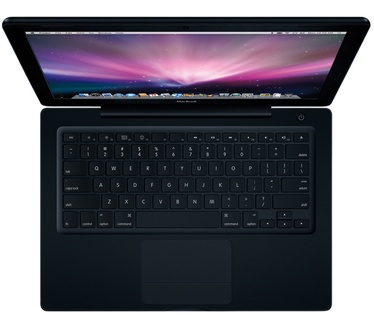 Apple MacBook 13 inch: zwart 2,4GHz (MB404N/A)