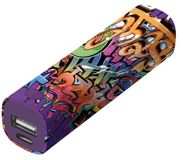 Trust Urban Revolt Powerstick 2600mAh Graffiti Text