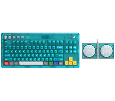 8Bitdo Retro Mechanical Keyboard - Clear Blue