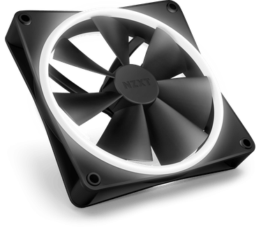 NZXT F140 RGB Duo, Single Pack, Zwart, 140mm