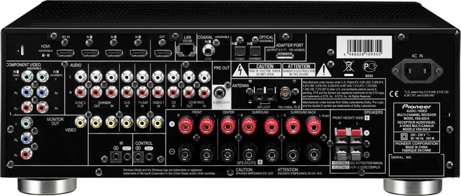 Pioneer VSX-920 - Kenmerken - Tweakers