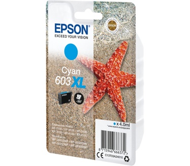 Epson Singlepack Cyan 603XL Ink