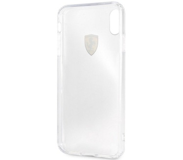 Ferrari ShockProof Hard Case - Apple iPhone XS Max - Transparant  Transparant
