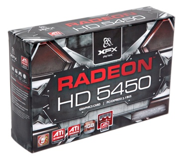XFX HD 5450 650M 1GB DDR3 DP HDMI DVI PCI-E (HD-545X-ZRH2)