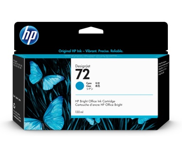 HP 72 130-ml Cyan Ink Cartridge