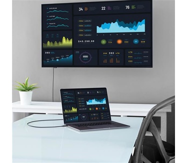 Startech.com 2m USB C naar HDMI kabel 4K bij 60Hz zwart