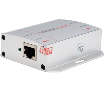 Exsys PoE+ Gigabit Injektor 60W inkl.Netzt DC Eingang+12V bis+32V - 1.000 Mbps