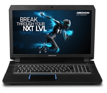 Medion Erazer X7843 gaming laptop