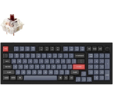 Keychron Q5-M3 96%, RGB leds, Double-shot PBT, hot swap, Knob