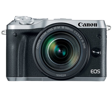 Canon EOS M6 + 18-150mm f/3.5-6.3 Zilver