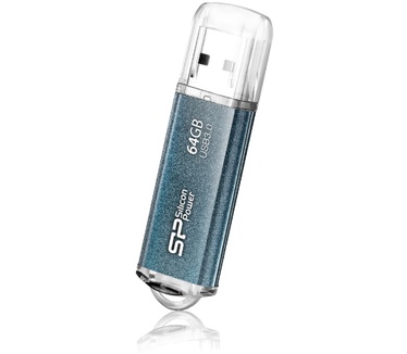 Silicon Power Disk Marvel M01 Icy Blue 128GB Blauw