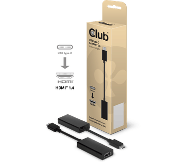 Club 3D USB 3.1 Type C naar HDMI 1.4a 3D Actieve Adapter