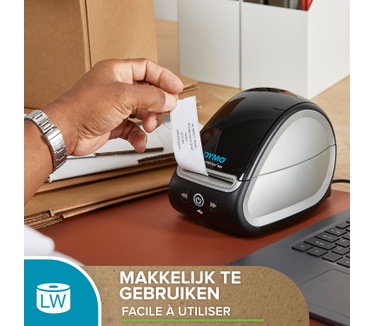 Dymo DYMO originele LabelWriter grote verzendlabels/naamkaarten | 54 mm x 101 mm | 24 rollen met elk 220 labels (5280 zelfklevende etiketten) | Geschikt voor de LabelWriter labelprinters | Gemaakt in Europa