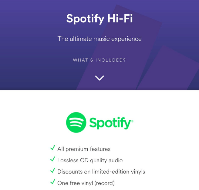 Spotify Hi-Fi