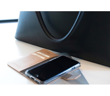 Mobiparts Saffiano Wallet Case Samsung Galaxy S10 Copper