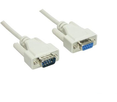 Alcasa 9-pin - 9-pin, m-f, 5m