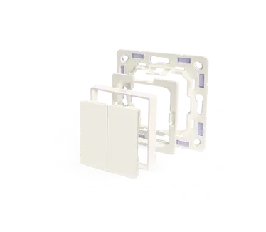 Shelly BLU Wall Switch 4 + Legrand Adapter