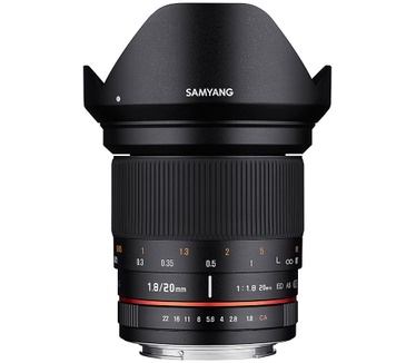 Samyang Optics 20mm F1.8 ED AS UMC Olympus 4/3