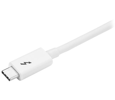 Startech.com Thunderbolt 3 USB-C kabel 20Gbps Thunderbolt, USB en DisplayPort compatibel 2m wit